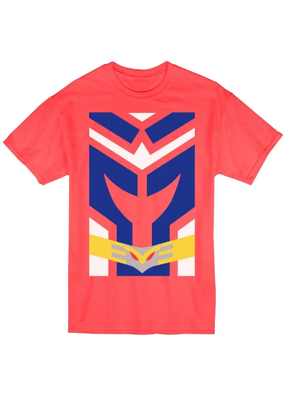 men's cotton t-shirts -My Hero Academia - All Might Clothes Men's T-Shirt