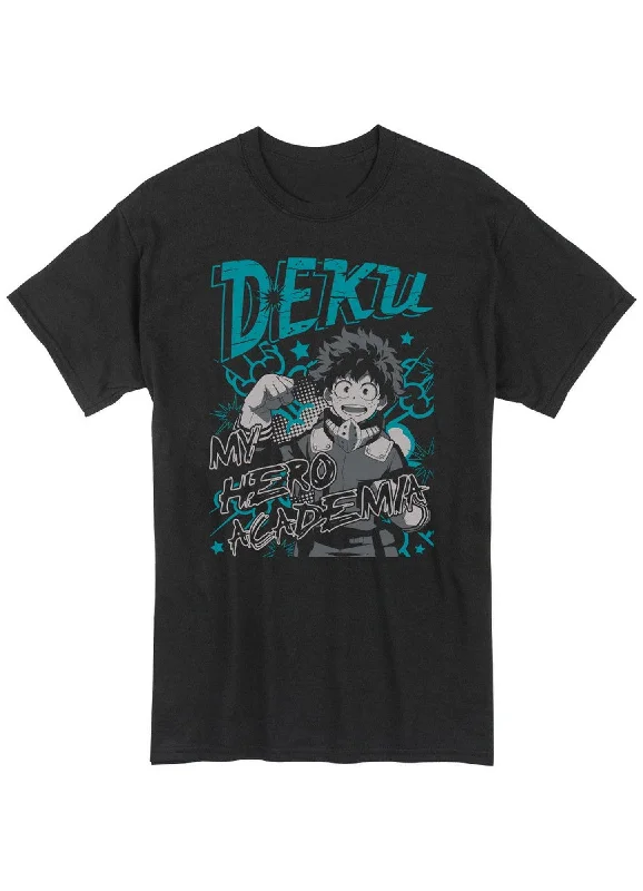 men's cool summer t-shirts -My Hero Academia - Midoriya Izuku "Deku" 02 Men's T-Shirt