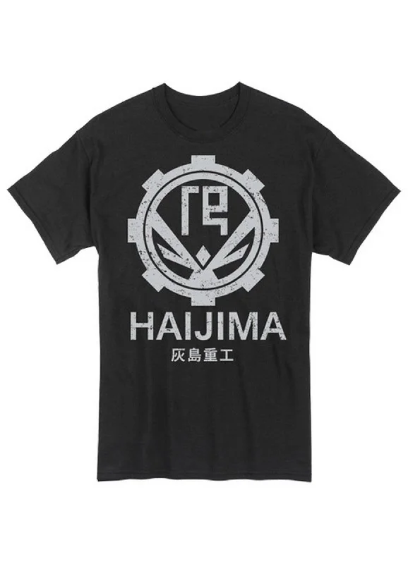 men's printed logo t-shirts -Fire Force - Haijima Industries Men's T-Shirt