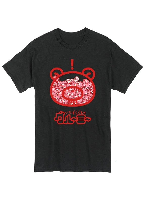 men's athletic fit t-shirts -Gloomy Bear And Gloomy - Gloomy Bear In The Heart Men's T-Shirt