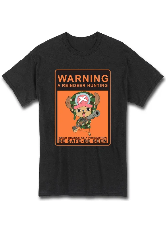 men's minimalist t-shirts -One Piece - Chopper Hunting Men's T-Shirt