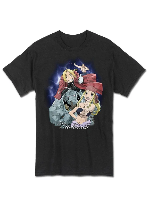 men's summer t-shirts -Fullmetal Alchemist - The Alchemist Men's T-Shirt