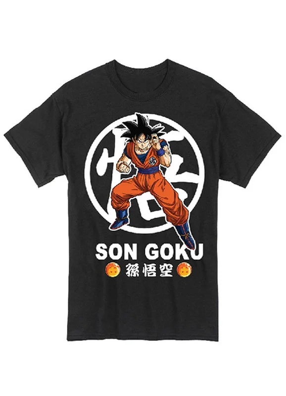 men's basic white t-shirts -Dragon Ball Super - Son Goku Men's Black T-Shirt