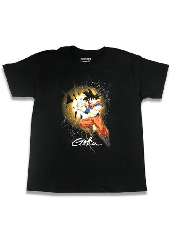 men's vintage print t-shirts -Dragon Ball Super - Son Goku Youth Men's T-Shirt