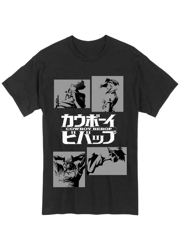 men's light t-shirts for summer -Cowboy Bebop - Group Men's T-Shirt