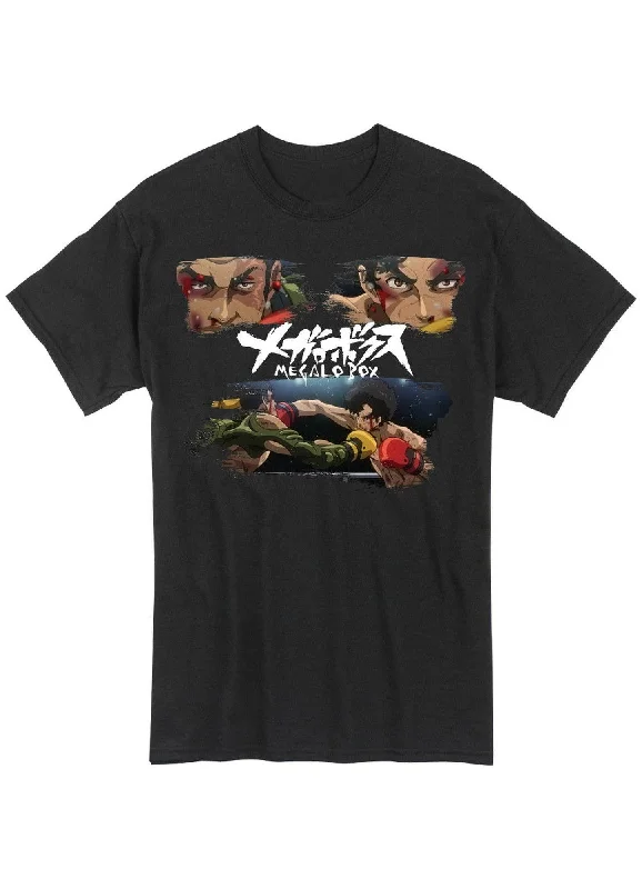 men's graphic design t-shirts -Megalobox - Gearless Joe & Tatsumi Leonald Aragaki Men's T-Shirt