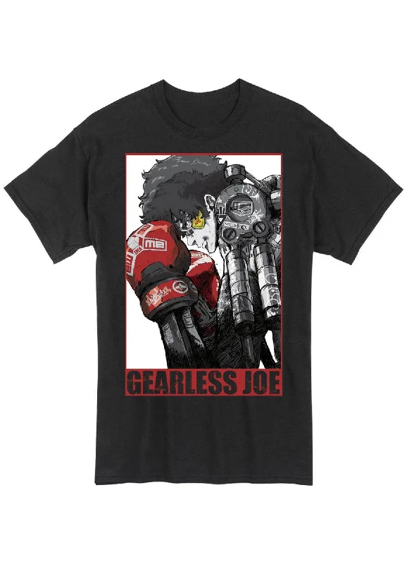 men's cotton blend t-shirts -Megalobox - Gearless Joe Men's T-Shirt