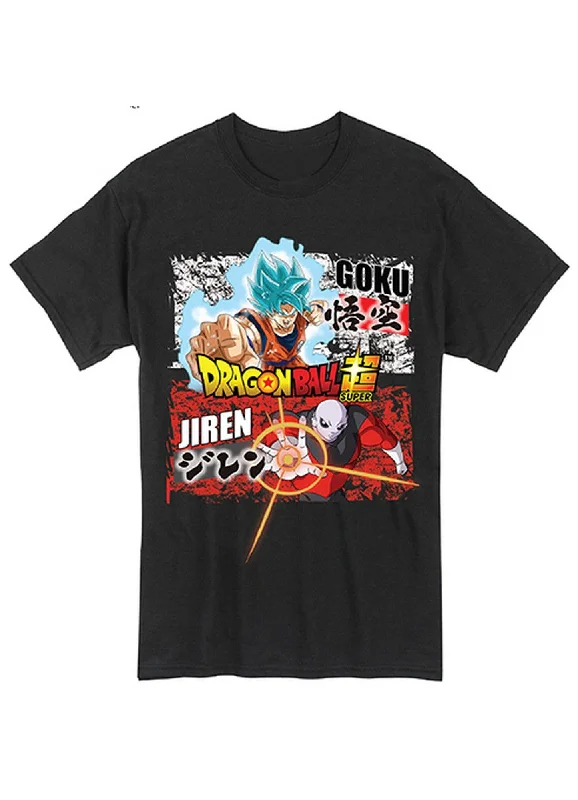 men's t-shirts with funny sayings -Dragon Ball Super - Son Goku & Jiren White Men's T-Shirt