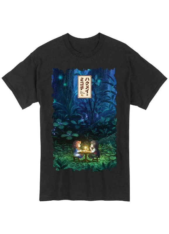 men's oversized graphic print t-shirts -Hakumei And Mikochi - Group Men's T-Shirt