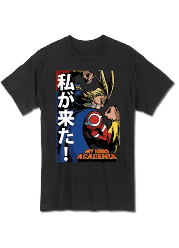 men's printed slogan t-shirts -My Hero Academia - All Might Men's T-Shirt