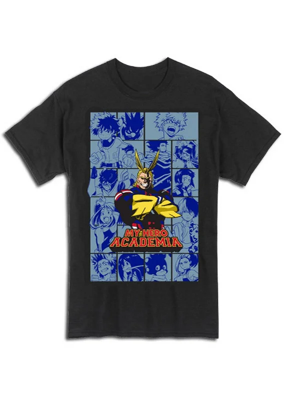 men's loose fit t-shirts -My Hero Academia - Group Panels Men's T-Shirt