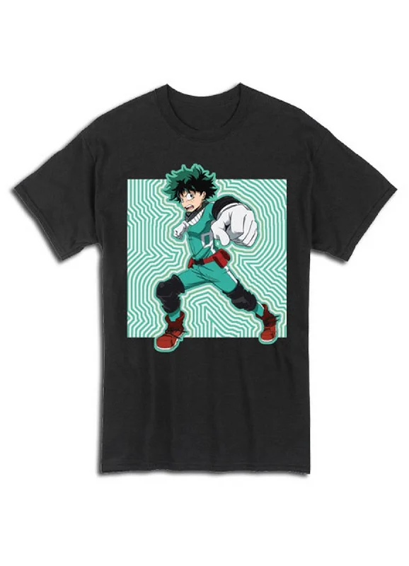 men's soft cotton crewneck t-shirts -My Hero Academia - Midoriya Izuku "Deku" Men's T-Shirt