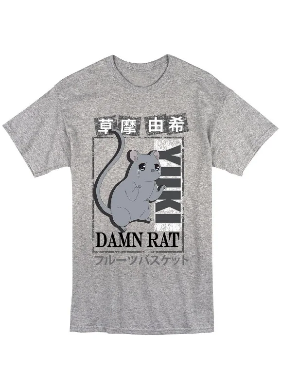 men's fashion-forward t-shirts -Fruits Basket - Damn Rat Men's T-Shirt