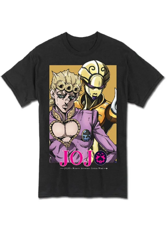 men's graphic design t-shirts -Jojo's S4 - Giorno Giovanna Men's T-Shirt