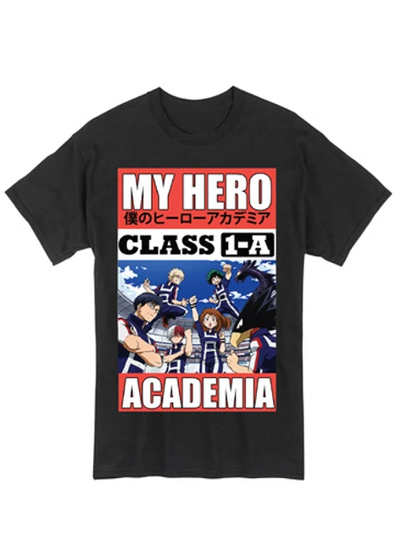 men's soft and breathable t-shirts -My Hero Academia - Class 1-A Vintage Men's T-Shirt