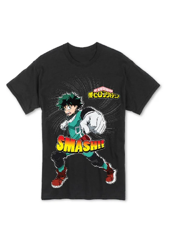 men's relaxed fit graphic t-shirts -My Hero Academia - Midoriya Izuku "Deku" Men's T-Shirt