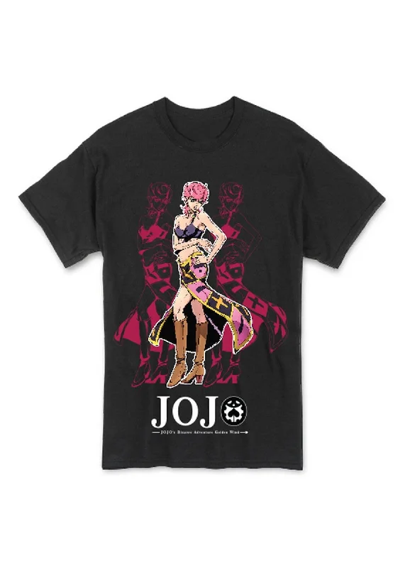 men's relaxed fit t-shirts -Jojo's S4 - Trish Una Men's Black T-Shirt