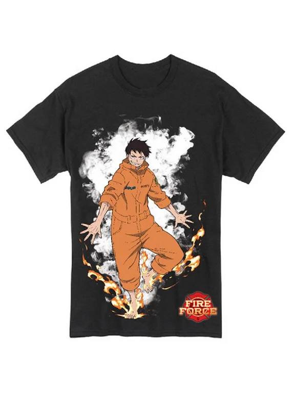 men's sporty t-shirts -Fire Force - Shinra Kusakabe Men's T-Shirt