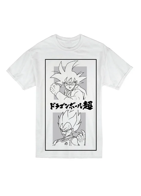 men's polo t-shirts -Dragon Ball Super - Son Goku And Vegeta Men's Shirt