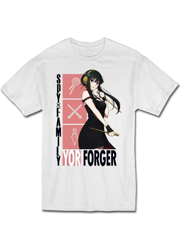 men's printed logo tees -Spy X Family - Yor Forger T-Shirt