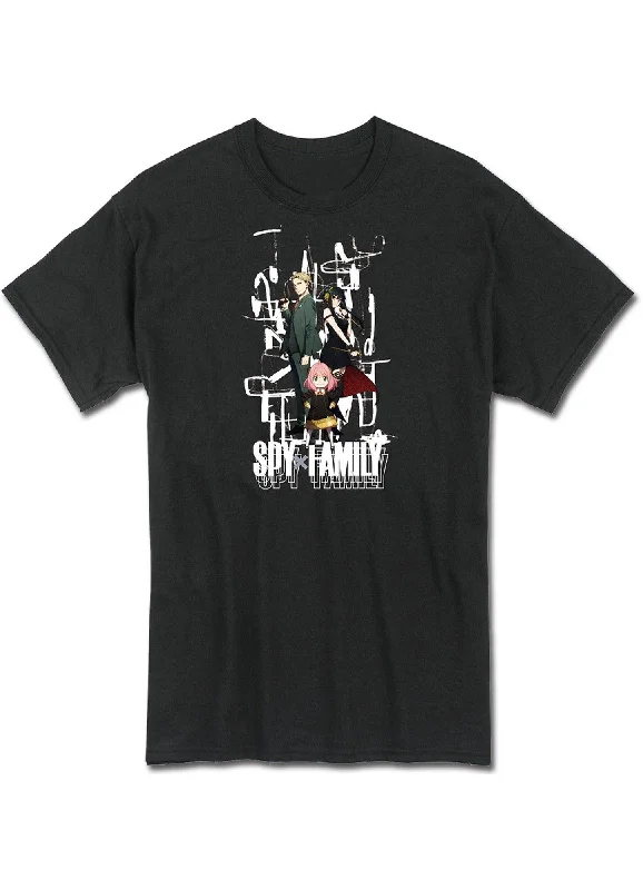 men's colorful graphic tees -Spy X Family - Spy Who 3 Men's T-Shirt