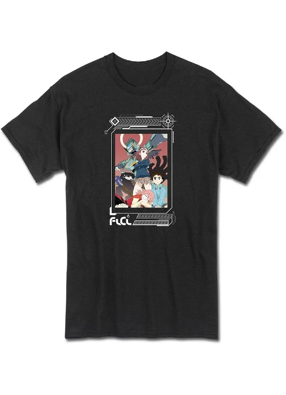 men's custom logo t-shirts -FLCL- Haruko & Kanchi & Mamimi & Naota Group 01 Men's T-Shirt