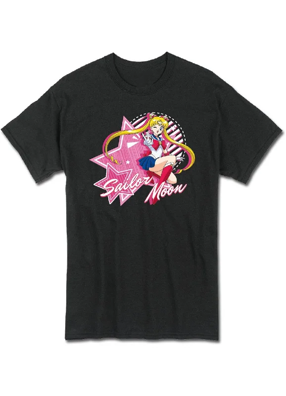 men's vintage t-shirts -Sailor Moon - Sailor Moon With Star Men's T-Shirt