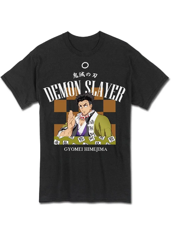 men's cool summer t-shirts -Demon Slayer Tv2 - Gyomei Himejima Men's T-Shirt