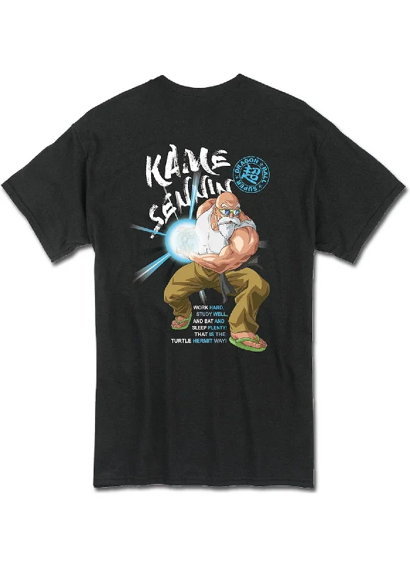 men's fashion t-shirts -Dragon Ball Super - Kamesennin (Master Roshi) 2-Hit SS T-Shirt