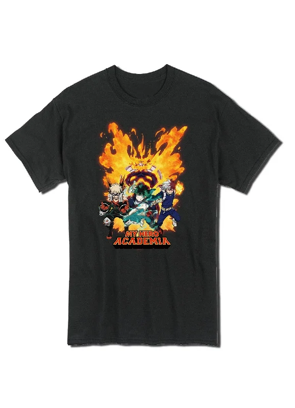 men's fun graphic print t-shirts -My Hero Academia S5 - One Step Men's T-Shirt