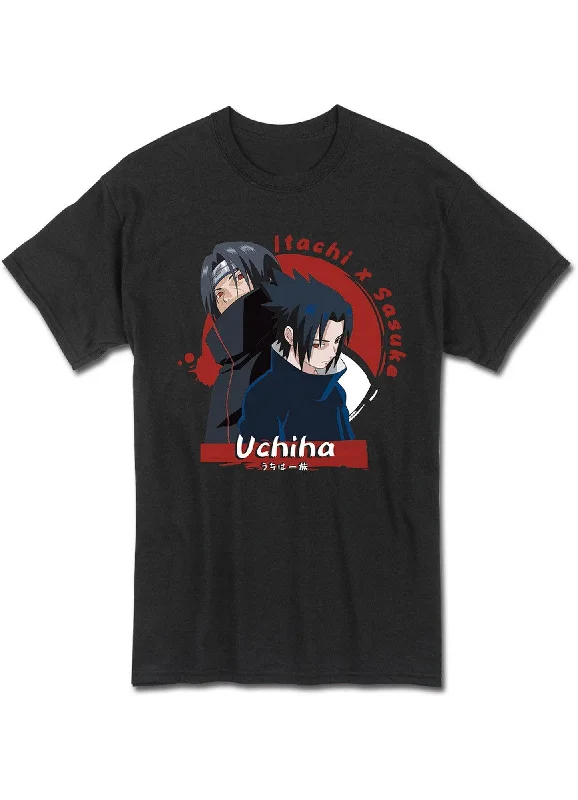 men's athletic graphic t-shirts -Naruto - Uchiha Brother Men's T-Shirt