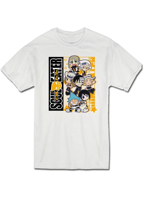 men's performance t-shirts -Soul Eater - Group Character SD Star Men's T-Shirt