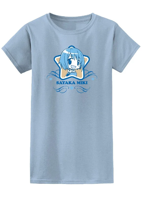 men's soft t-shirts -Madoka Magica - Sayaka Miki Jrs. T-Shirt