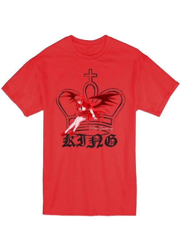 men's custom logo t-shirts -High School DxD - Rias Gremory Men's T-Shirt