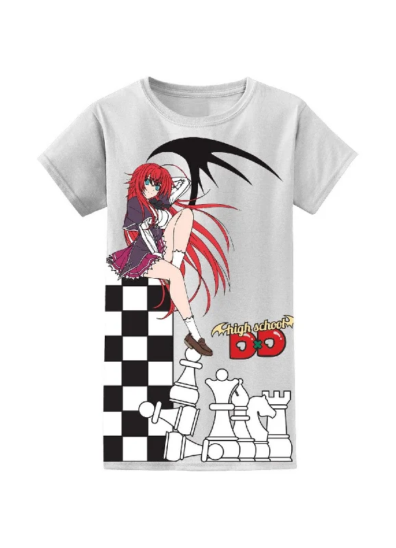 men's summer graphic t-shirts -High School DxD - Rias Gremory Jrs T-Shirt