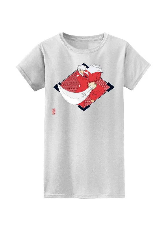 men's eco-friendly printed t-shirts -Inuyasha - Inuyasha Jrs T-Shirt