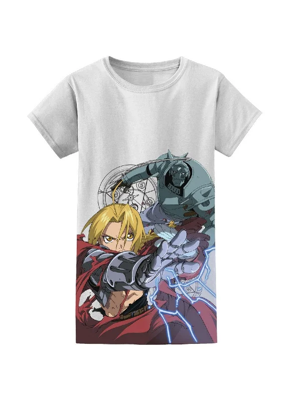 men's trendy t-shirts -Fullmetal Alchemist Jrs T-Shirt