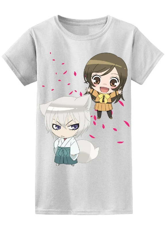 men's printed t-shirts -Kamisama Kiss - Nanami & Tomoe Petals Sublimation Jrs T-Shirt