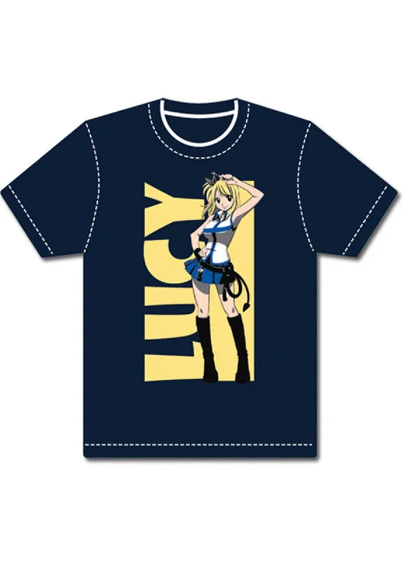 men's athletic graphic t-shirts -Fairy Tail - Lucy Heartfilia T-Shirt