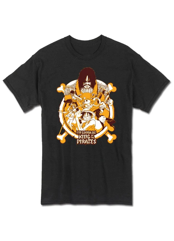 men's breathable t-shirts -One Piece - King Of Pirate T-Shirt