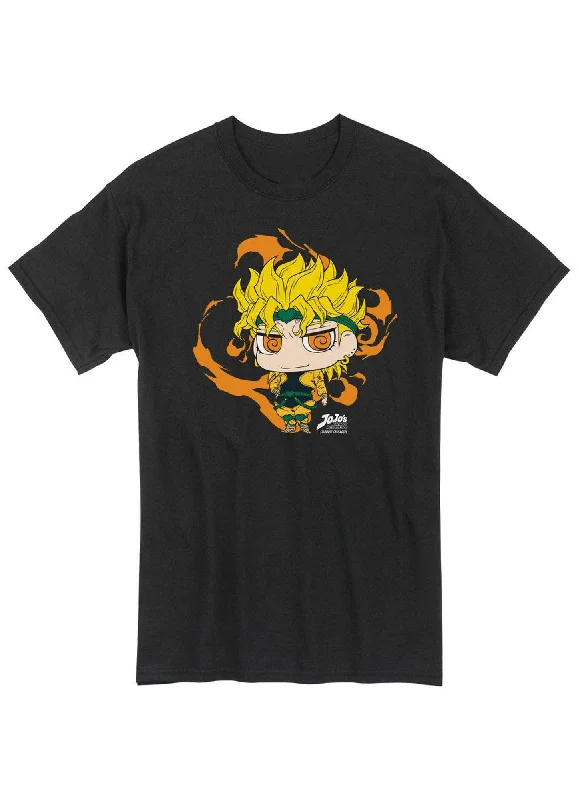 men's cotton-rich t-shirts -Jojos Bizarre Adventure - Dio Brando SD Men's Screen Print T-Shirt