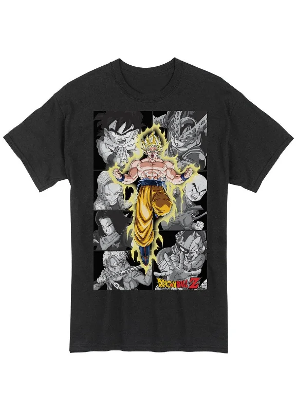 men's relaxed fit t-shirts -Dragon Ball Z - Character Panels T-Shirt