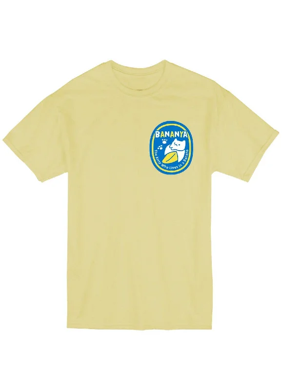 men's soft t-shirts -Bananya - Bananya Seal Men's Screen Print T-Shirt