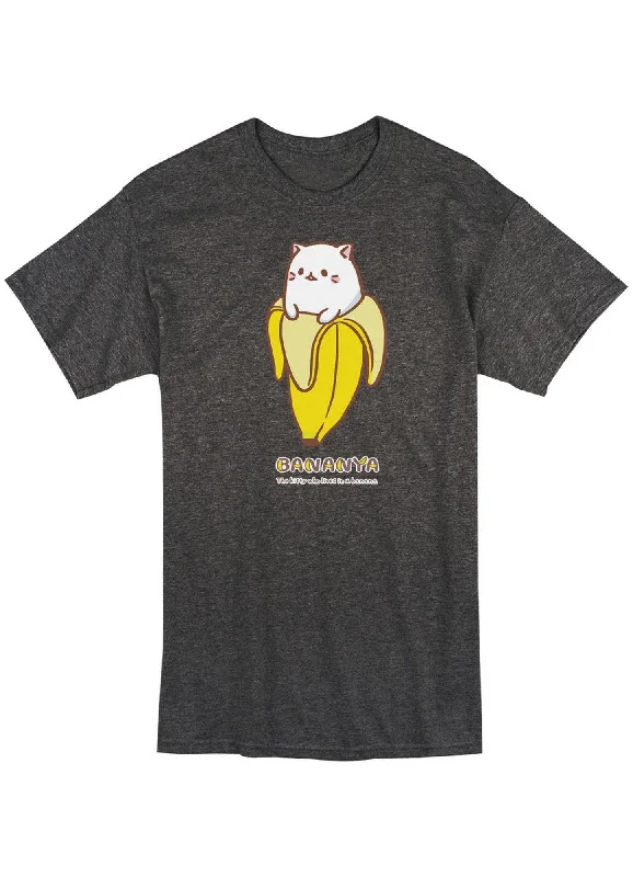 men's casual graphic t-shirts -Bananya - Bananya Men's T-Shirt