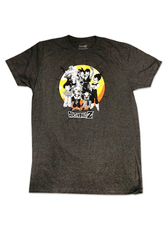 men's cool graphic t-shirts -Dragon Ball Z - Group Men's T-Shirt