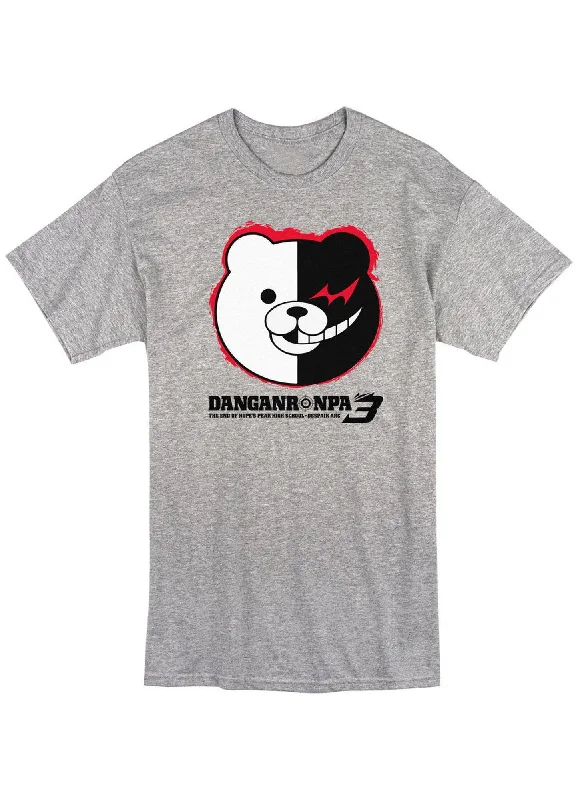 men's comfortable plain t-shirts -Danganronpa 3 - Monokuma Men's T-Shirt