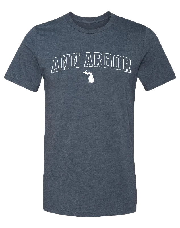 men's modern design t-shirts -Ann Arbor Unisex T-Shirt