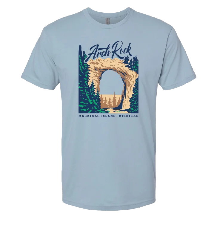 men's cool summer t-shirts -Arch Rock Unisex T-Shirt