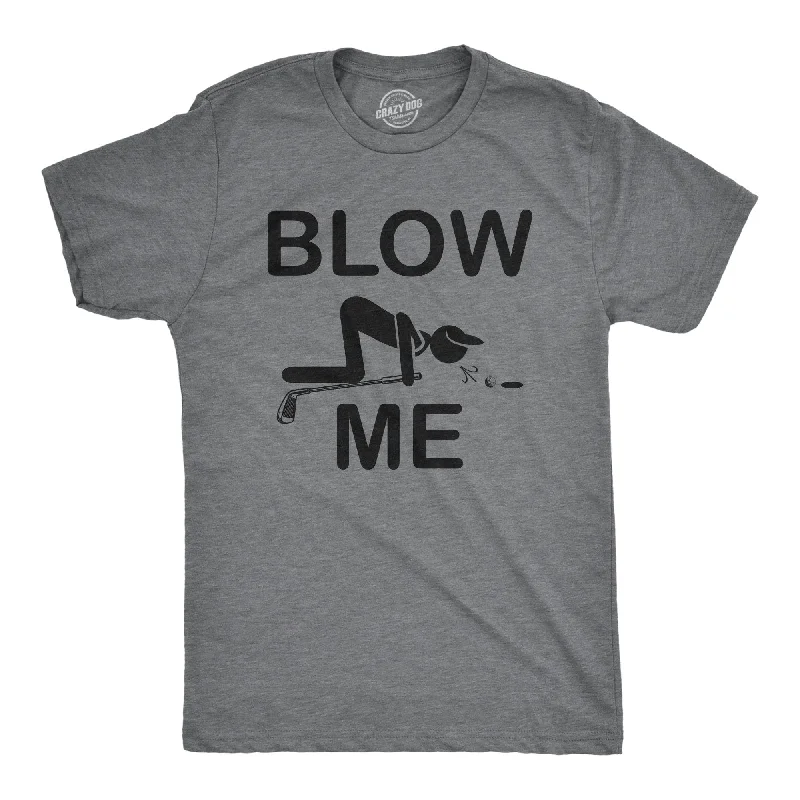 men's basic t-shirts -Blow Me Golf Men's T Shirt