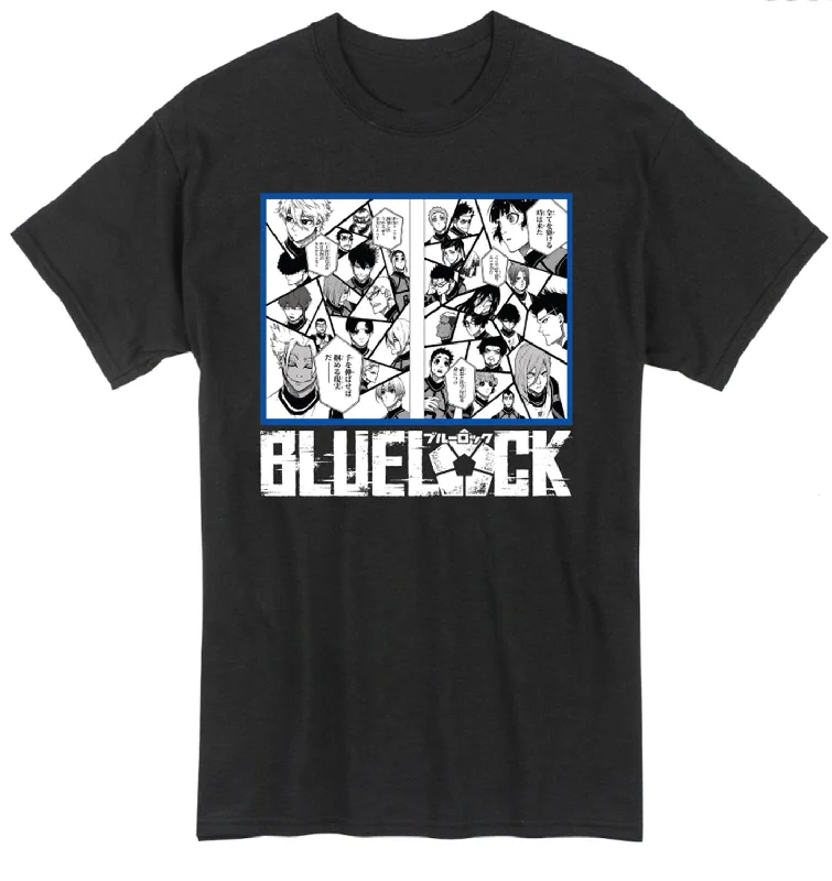 men's basic white t-shirts -BLUE LOCK (COMIC) - VOL 11 P184 185 MEN'S T-SHIRT